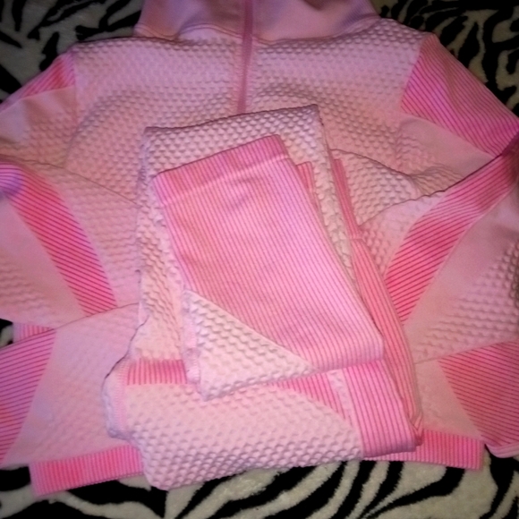 Pink work out set from shien - Picture 1 of 1